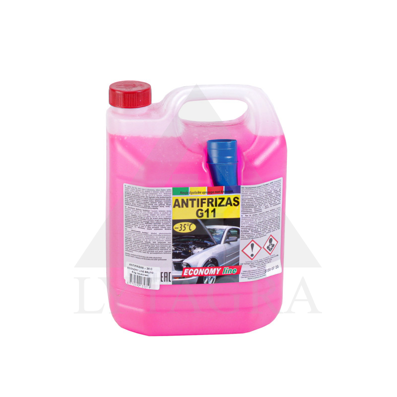 Aušinimo skystis Antifrizas G11. -35c. 5kg.