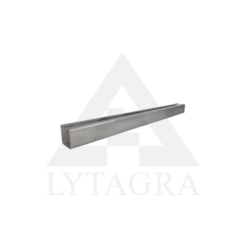 Profilis vartų ratukams PROF 70x70 mm ,L3 m , Zabi
