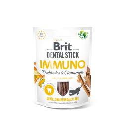 Brit Dental skanėstai šunims Immuno Probiotics&Cinnamon 7 vnt, 251 g