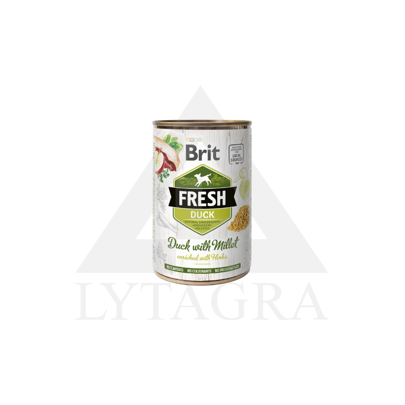 Konservai šunims Brit Fresh su antiena 400 g