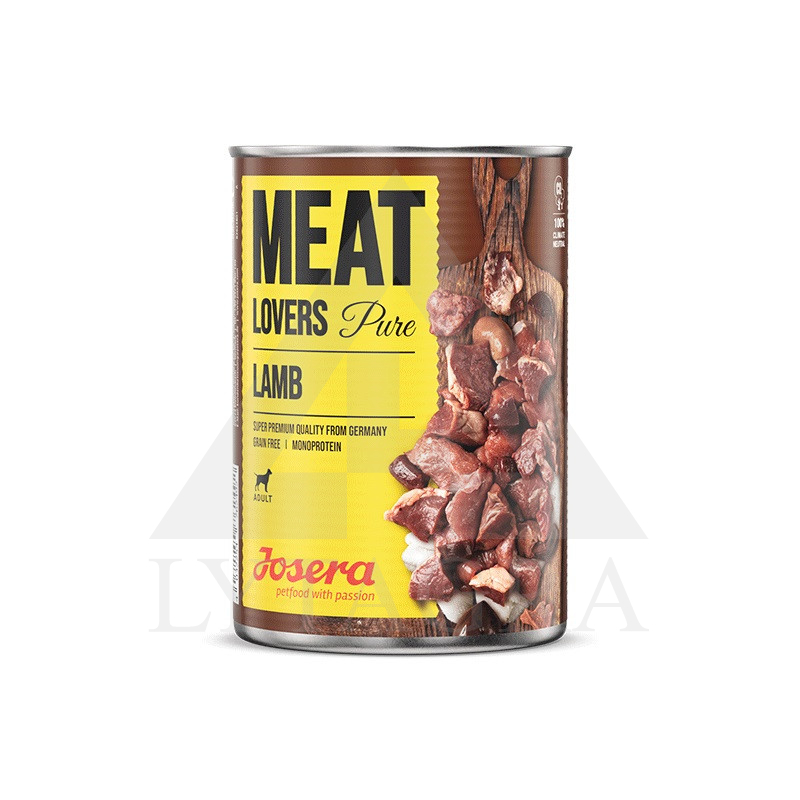 JOSERA SUPER PREMIUM  Meat Lovers konservai šunims su ėriena 800 g JOS0521
