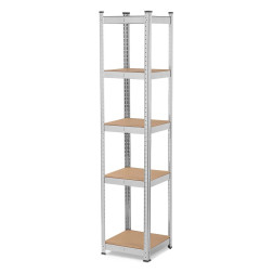 Sandėliavimo lentyna 4819 (5 Lentynų) 100/500kg 180x40x40cm