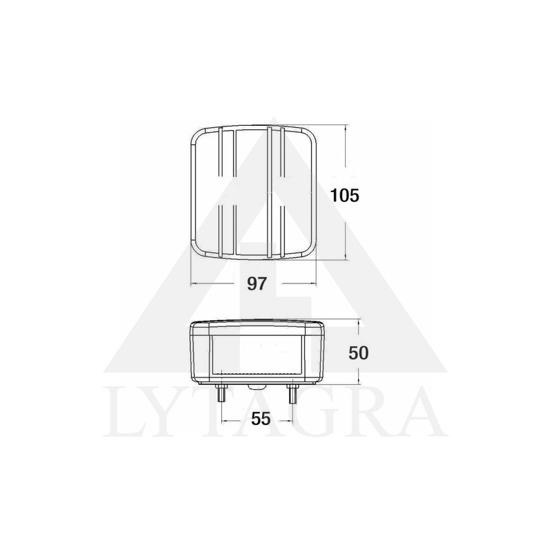 76434 Galinis multifunkcinis žibintas kairė pusė