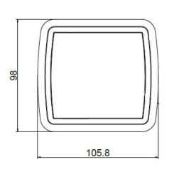 75275 Universalus galinis led multifunkcinis žibintas