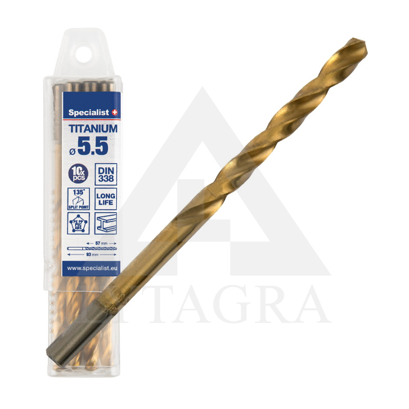 64/1-0055Q SPECIALIST+TITAN MET.GRĄŽTAS 5,5MM 10V