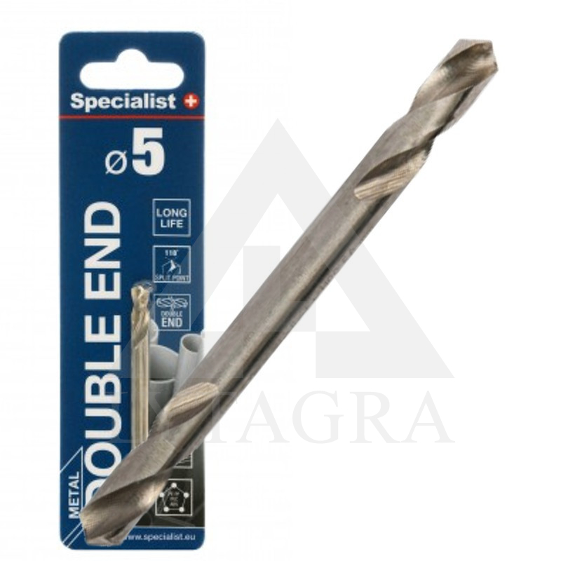 64/4-0050 SPECIALIST+HSS DOUBLE END GRĄŽTAS 5MM