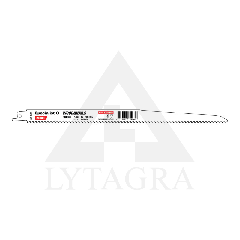 63-303 TIES. PJ. SPECIALIST+ MED.SU VIN 300MM 6PTI