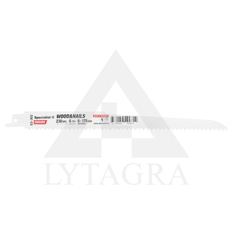 63-302 TIES.PJŪKLELIS SPECIALIST+ MED SU VIN 230MM6TPI