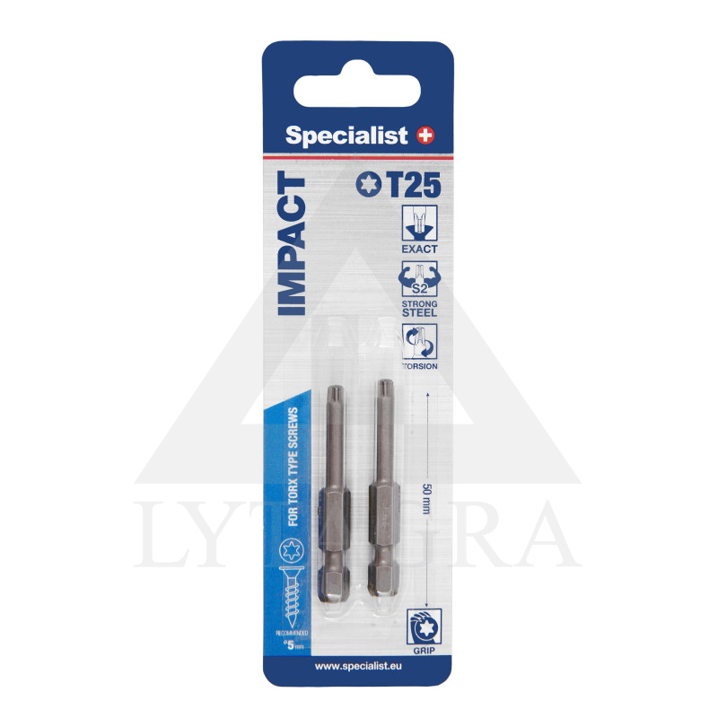 24/2-070 ANTGALIS SPECIALIST+ TORX GRIP T25 50MM 2VNT