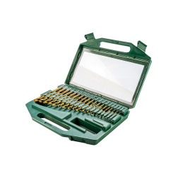 60H739 GRĄŽTAS METALUI HSS, KOMPL. 19 VNT. 1-10MM