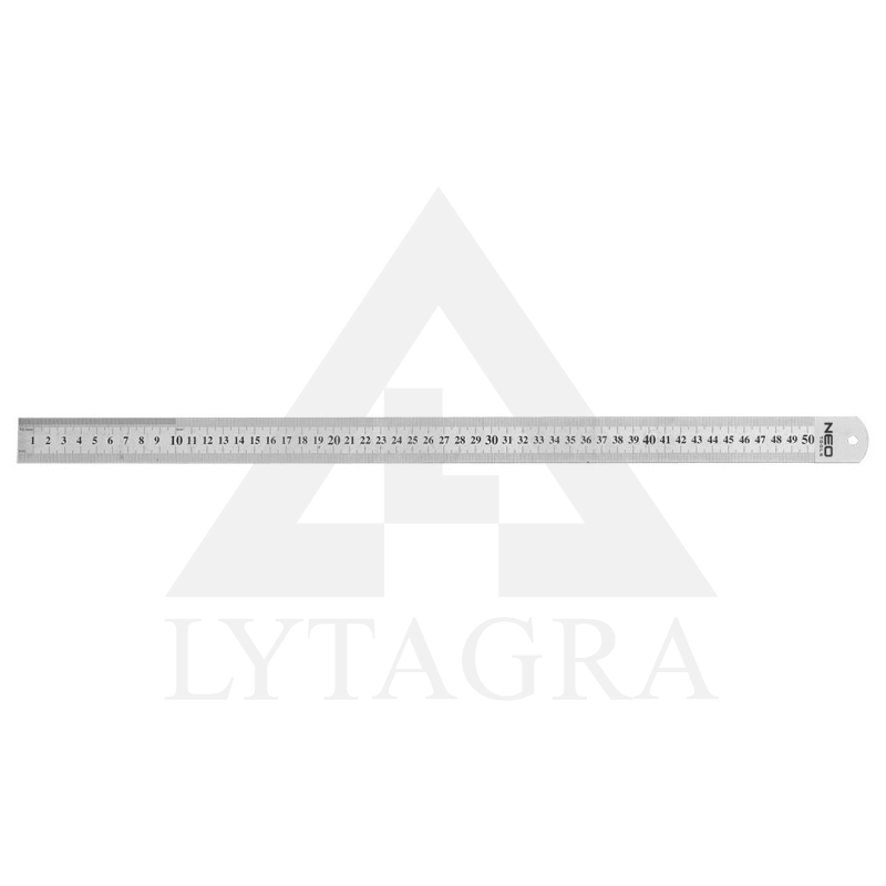 72-215 NERŪD.PLIENO LINIUOTĖ 50CM