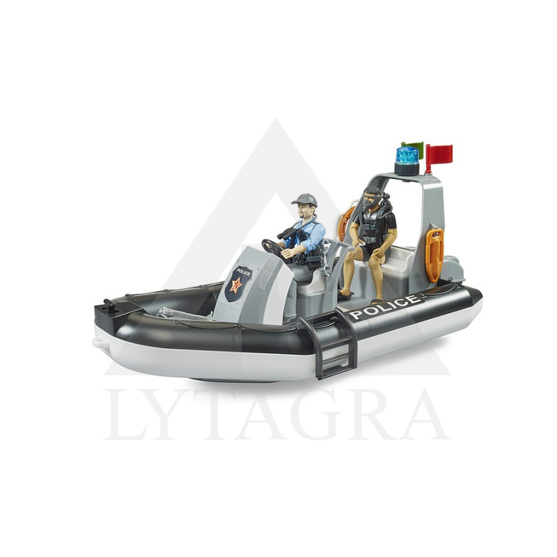 62733 Bruder policijos kateris su figūrėlėmis