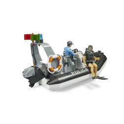 62733 Bruder policijos kateris su figūrėlėmis