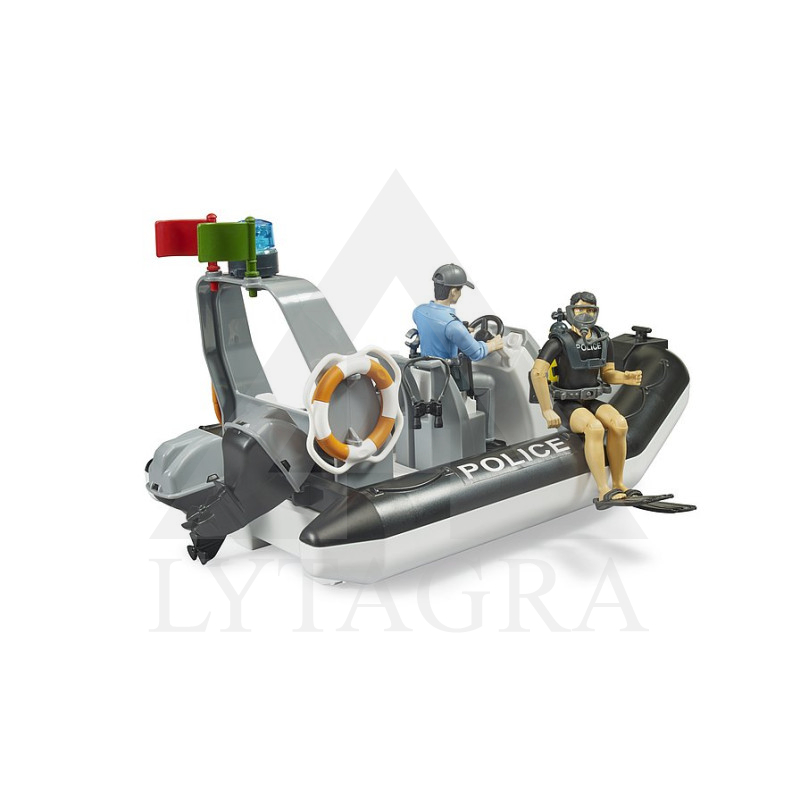 62733 Bruder policijos kateris su figūrėlėmis
