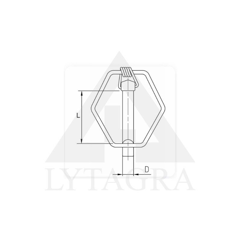 76396 Fiksatorius žiedinis 8,5mm su spyruokle
