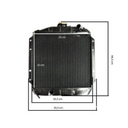 Yanmar ym2210 radiatorius