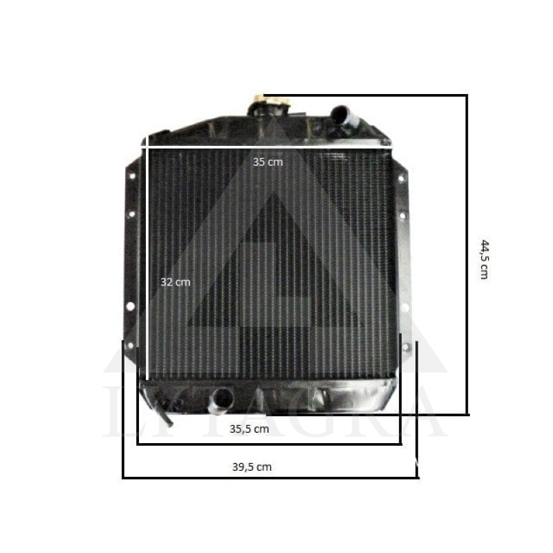 Yanmar ym2210 radiatorius