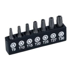 1189 ANGALIUKAI 7 VNT.25 MM 1/4 TORX