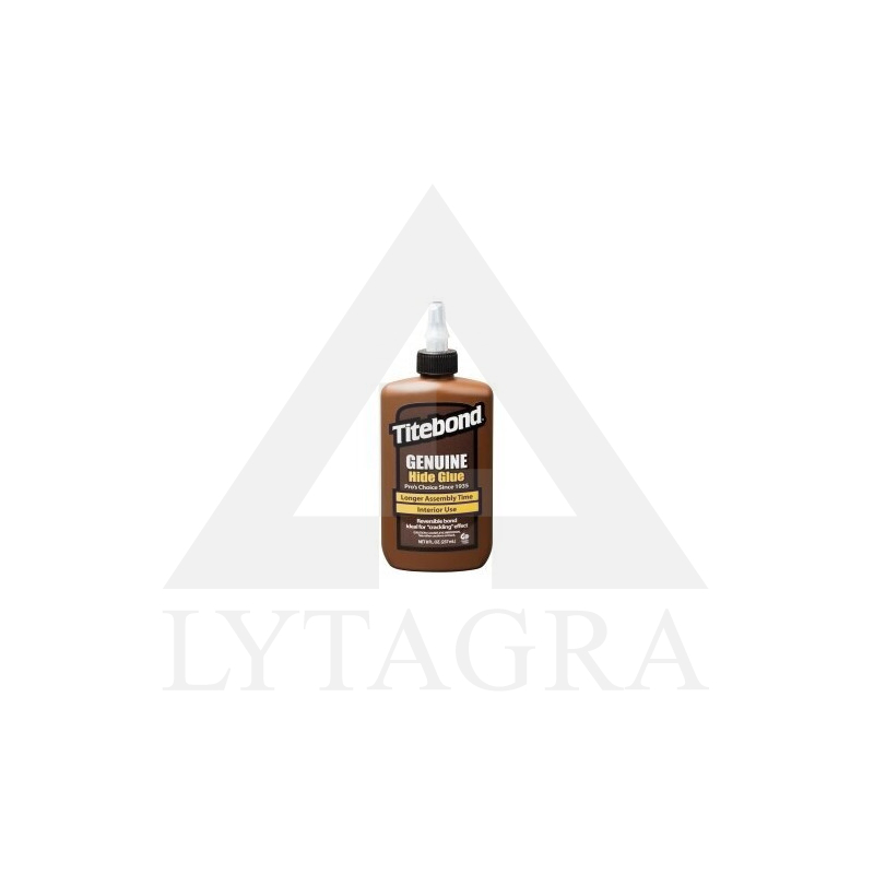 Medienos klijai “Titebond Genuine Hide Glue”. Ypač stiprūs klijai antikvariniams baldams ir muzikos instrumentams