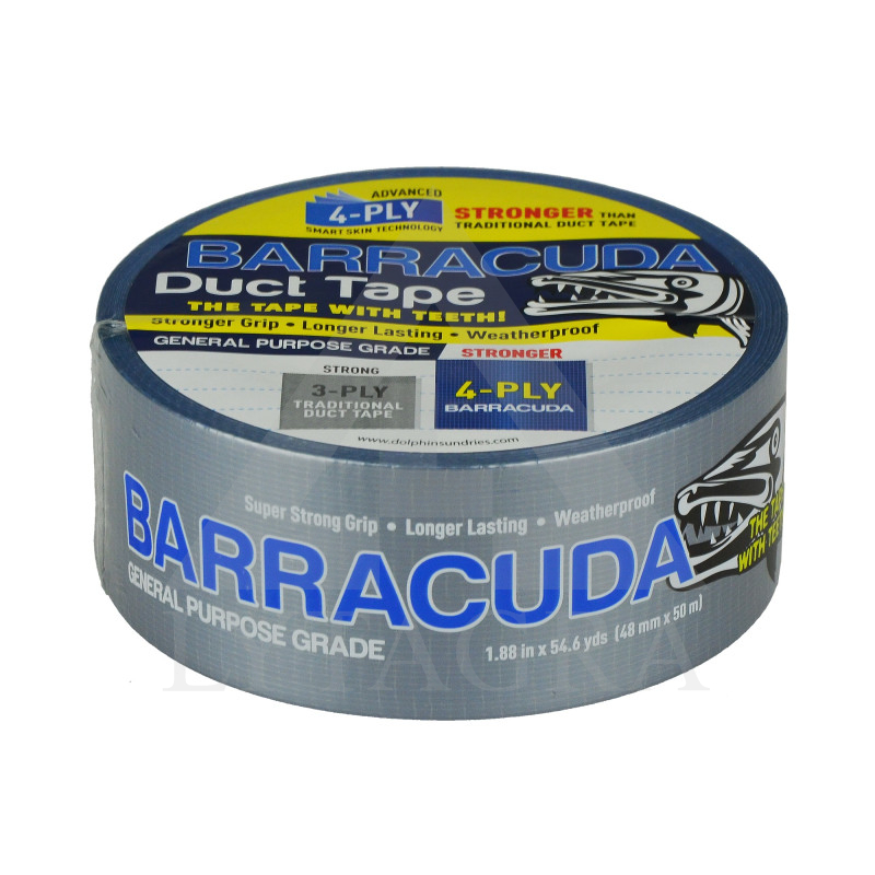 Audinio Juosta "Barracuda Duct Tapes" - Pilka / Mėlyna
