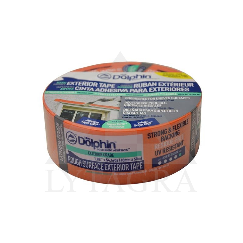 Fasadinė lipni juosta tinkui ir plytoms (plastikinė, oranžinė, 7 dienos)