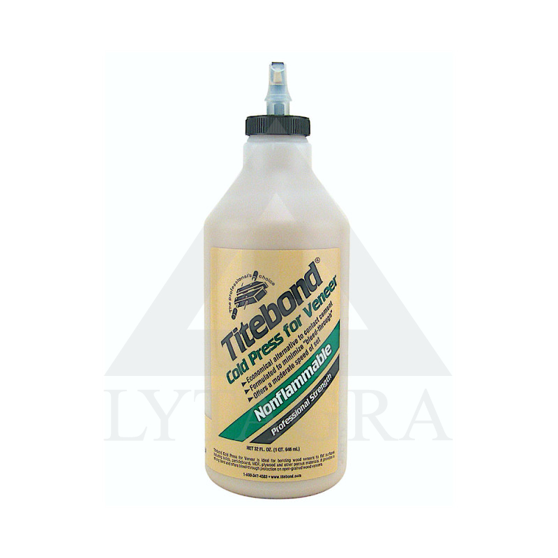 TITEBOND COLD PRESS FOR VENEER - KLIJAI FANERAVIMUI IR LUKŠTO KLIJAVIMUI