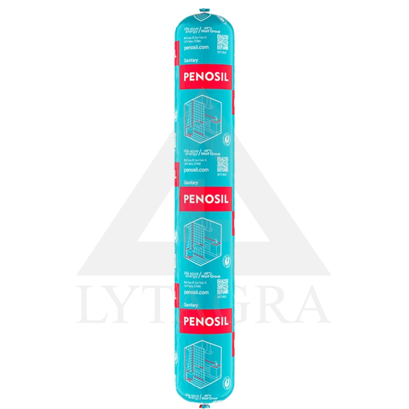 Penosil Neutral Sanitary Silicone 350 neutralus silikonas bespalvis 600 ml