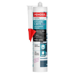 Silikoninis hermetikas PENOSIL Kitchen & Bath Fresh, bespalvis, 310 ml