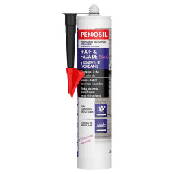 Elastingas hermetikas PENOSIL Roof & Fasade Elastic, juodas, 290 ml