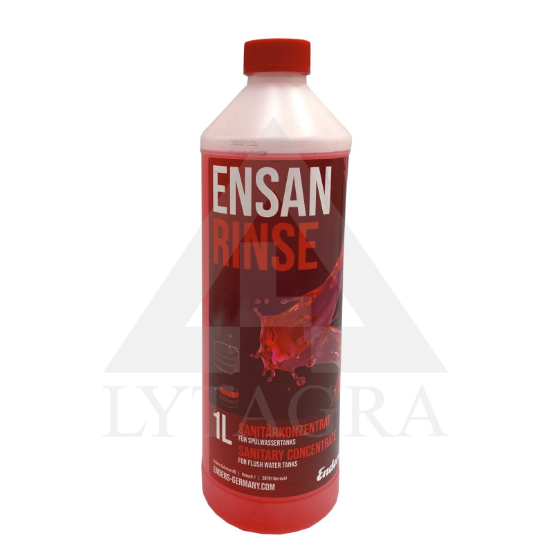 BIOTUALETŲ SKYSTIS RINSE 1L NUPLOVIM.KONCENTR. ROŽINIS  372005