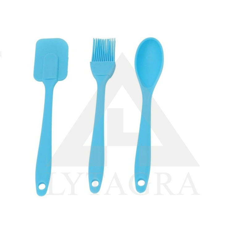 VIRTUVĖS ĮRANKIŲ RINK. PLAST/SILIKON. 3VNT. 22CM