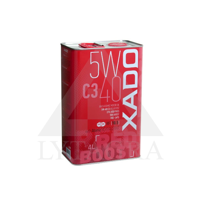 ATOMIC OIL VARIKLINĖ ALYVA 5W-40 C3 RED BOOST SKARDINĖ 4L