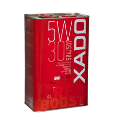XADO ATOMIC OIL VARIKLINĖ ALYVA 5W-30 504/507 4L RED BOOST