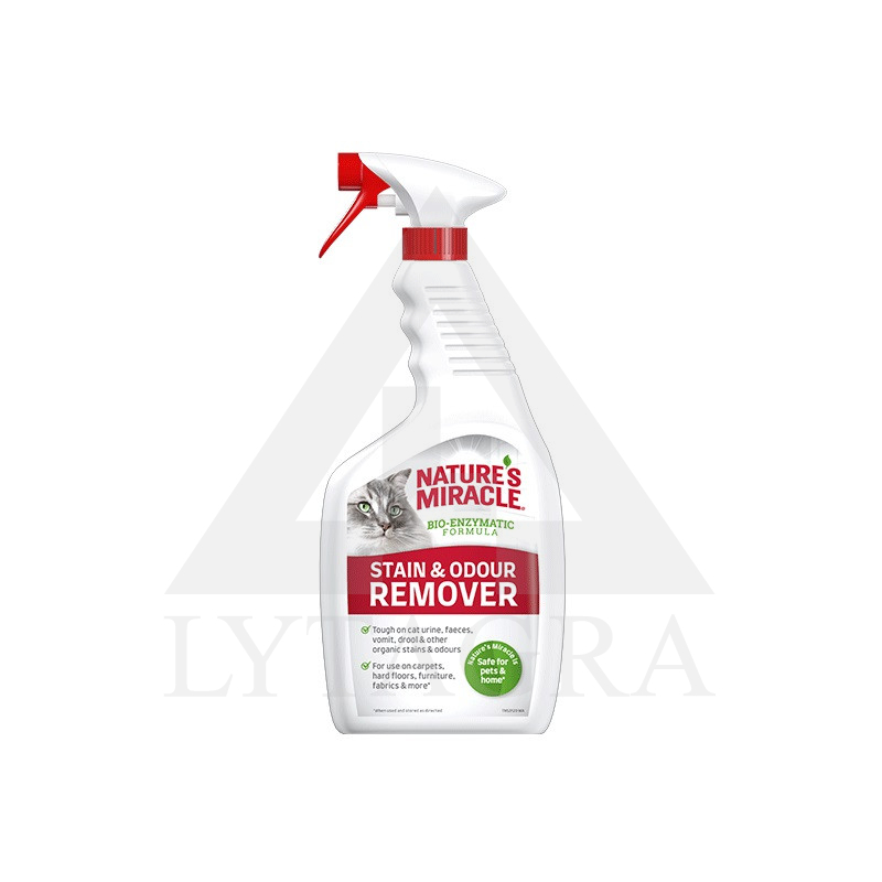Nature's Miracle Stain & Odour Remover kačių kvapo ir dėmių valiklis 709 ml 661684