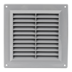 VR1515P VENT.GROTELĖS KVAD. 150X150MM PILKA