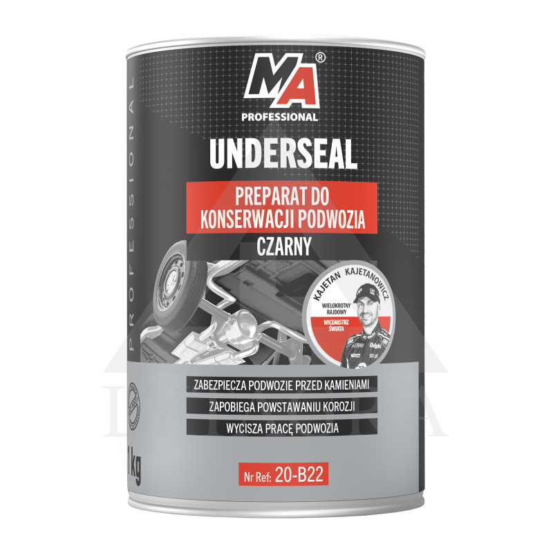 ANTIKOROZINĖ PRIEMONĖ AUTOMOBILIŲ DUGNUI TEPAMA MA PROFESSIONAL 1KG, 20-B22