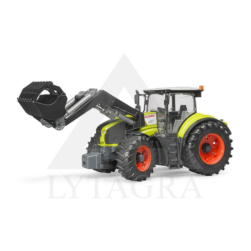 Bruder modeliukas traktorius Class Axion 950 su kaušu