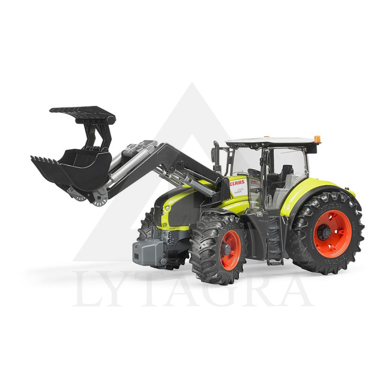 Bruder modeliukas traktorius Class Axion 950 su kaušu