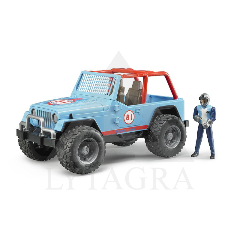 Bruder modeliukas džipas Jeep Cross Country 02541