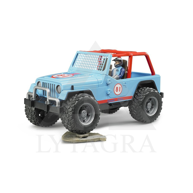Bruder modeliukas džipas Jeep Cross Country 02541