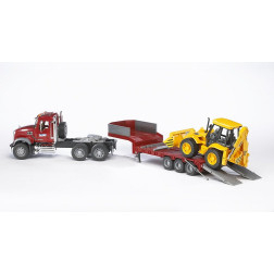 Bruder Mack tralas su Jcb ekskavatoriumi 02813