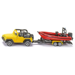 Siku modeliukas visureigis su valtimi 1658