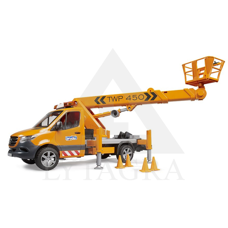 Bruder Mb Sprinter su teleskopine platforma 02679