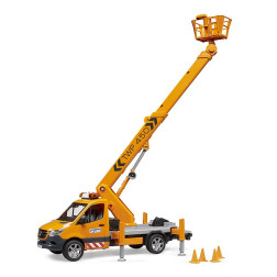 Bruder Mb Sprinter su teleskopine platforma 02679