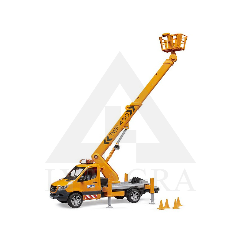 Bruder Mb Sprinter su teleskopine platforma 02679