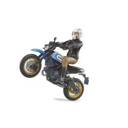 Bruder modeliukas Ducati motociklas su motociklininku 63051