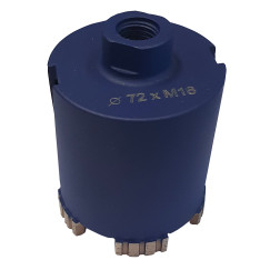 Karūna deimantinė DELAWAR Premium 72mm