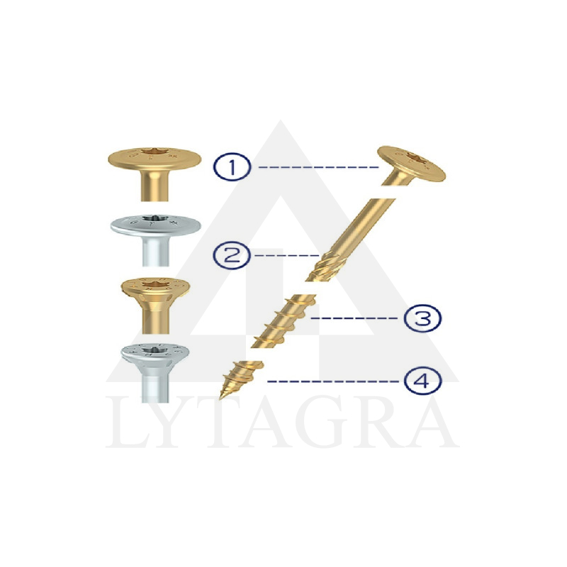 MEDSRAIGTIS 8.0-100/54 ZNG T40 DID GALV GPR (50)