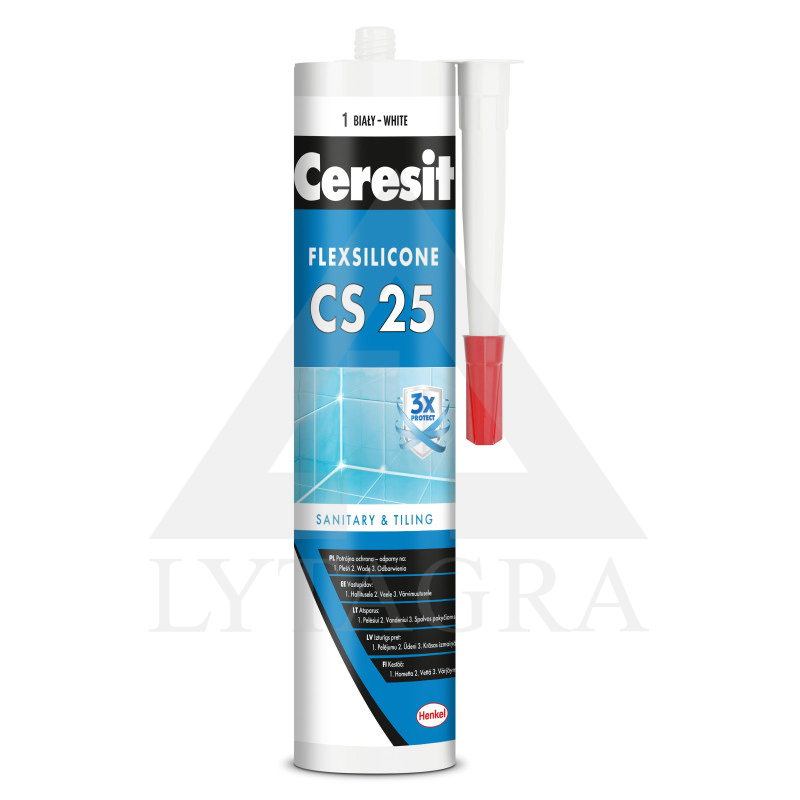 CS25/44 SILIKONAS CERESIT TOFFI 280ML