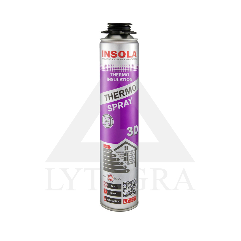 INSOLA THERMO SPRAY 3D /TERMOIZOLIACIJA